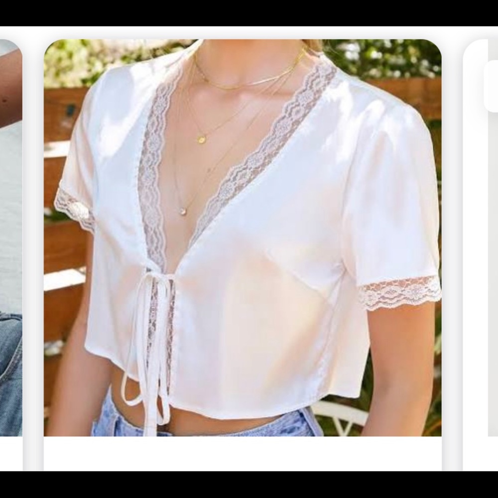 Silk Tie Blouse